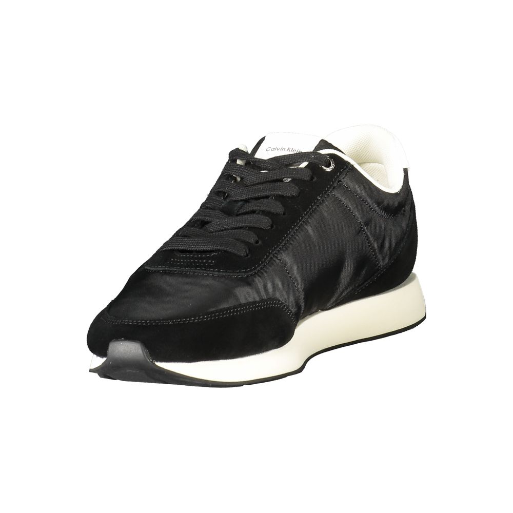 Calvin Klein Black Recycled Polyester Men Sneaker - Image 3
