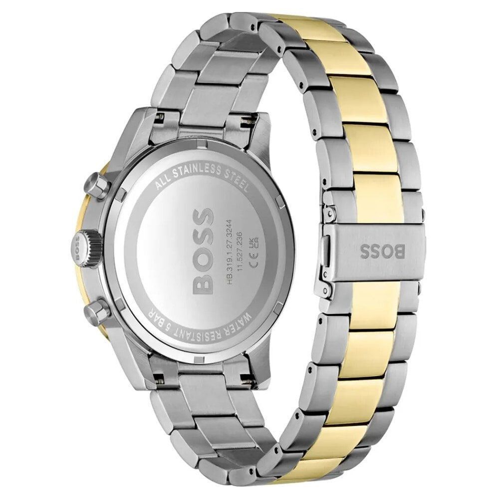 Hugo Boss Gray Stainless Steel Dress Watch - Image 2