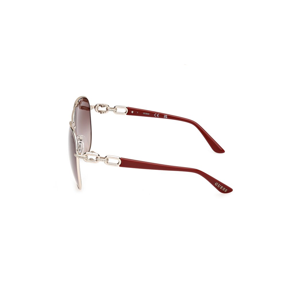 Guess Gold Metal Sunglasses - Image 2