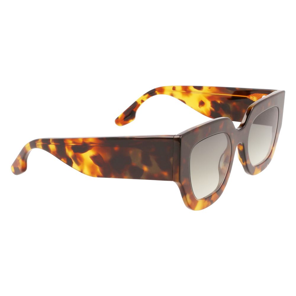 Victoria Beckham Brown Acetate Sunglasses - Image 3