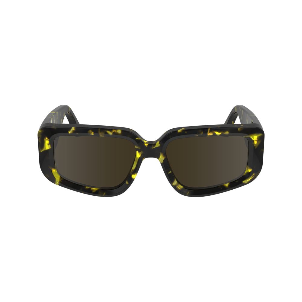 Victoria Beckham Yellow Acetate Sunglasses - Image 2