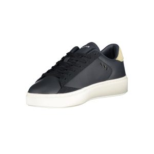 Gas Blu Polyurethane Men Sneaker