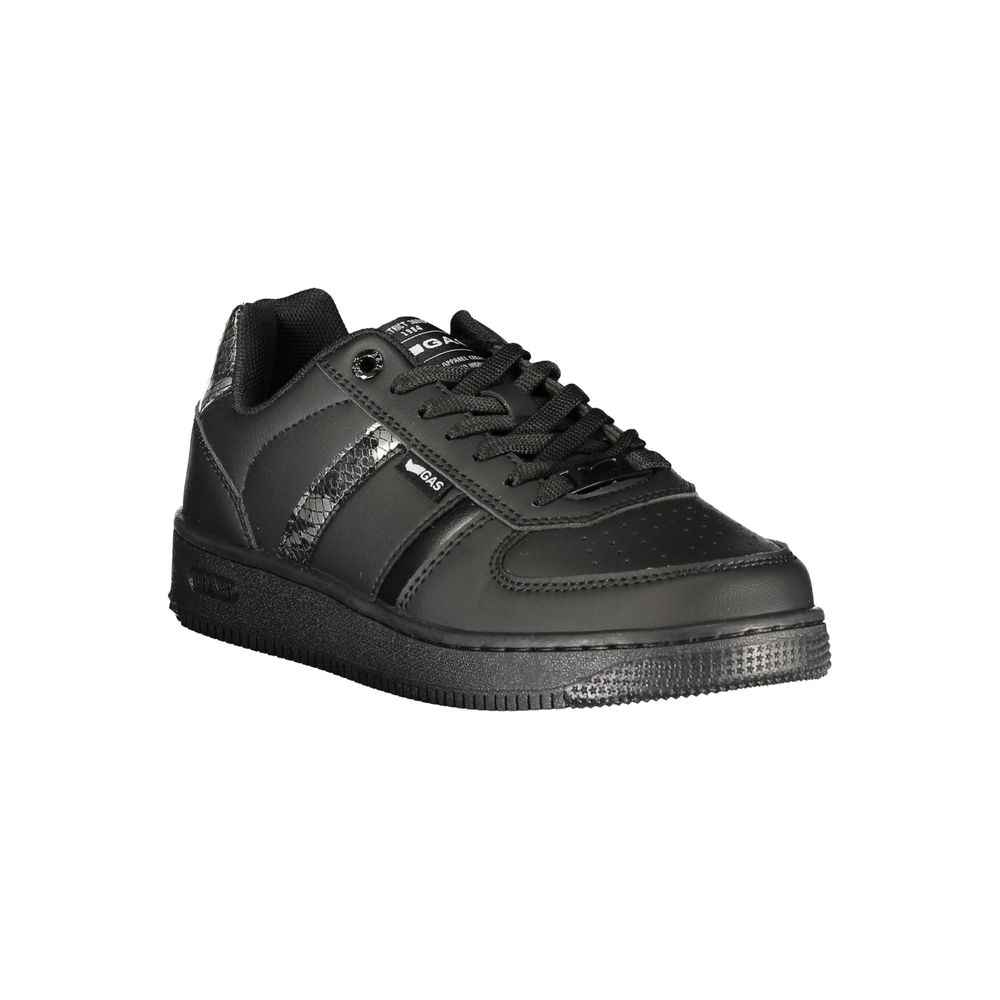 Gas "Black Polyurethane Women's Sneaker" - Image 2