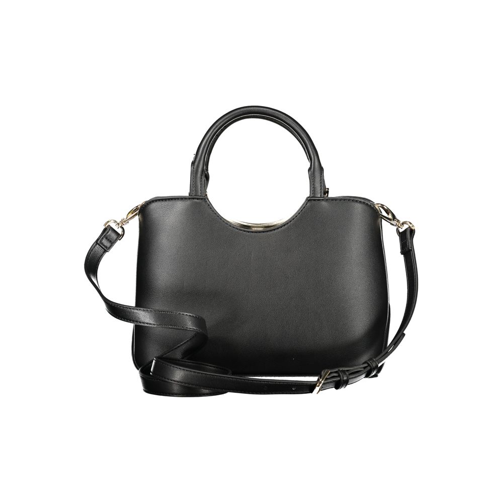 Mario Valentino Black Polyurethane Women Handbag - Image 2